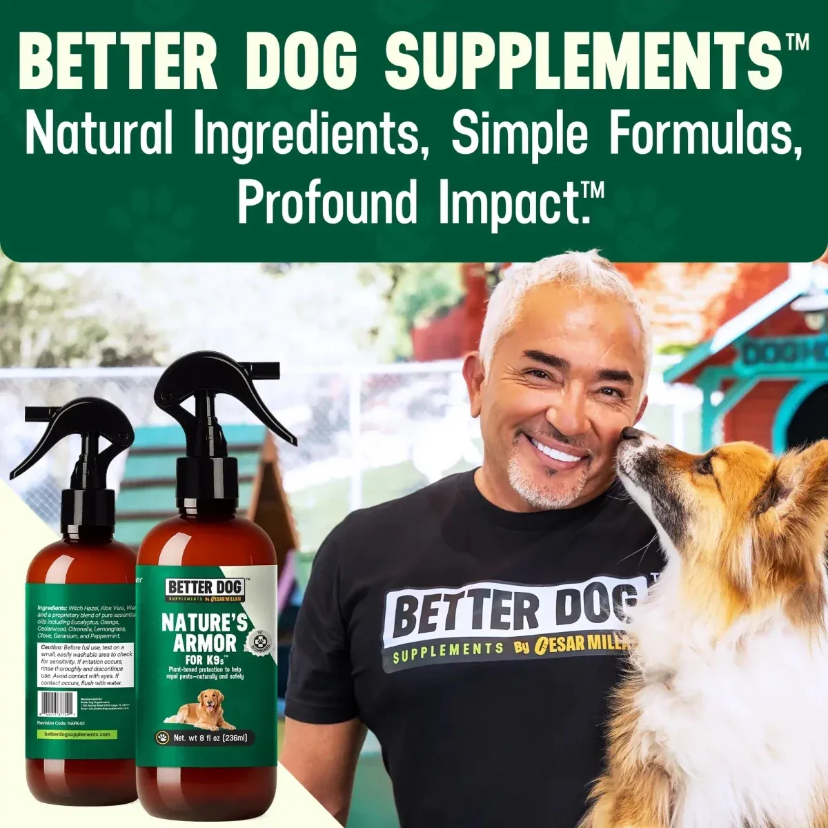 Better Dog Nature's Armor's for K9