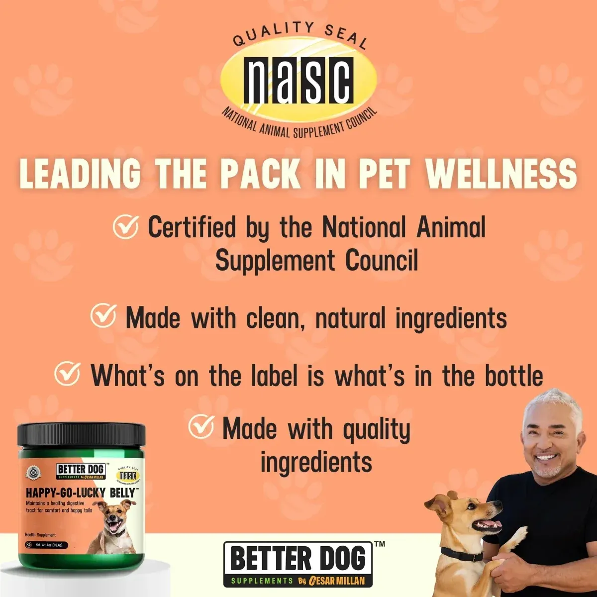 Better Dog Happy-Go-Lucky Belly, 4 oz