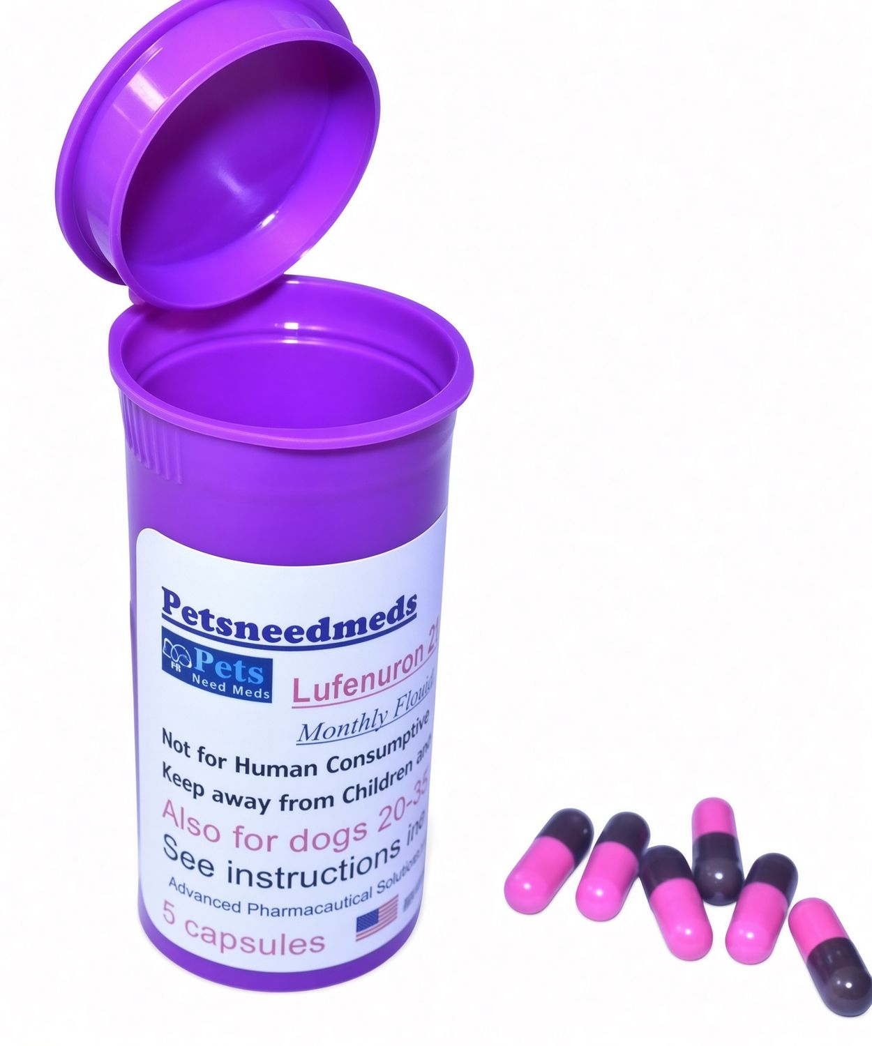 Oral Flea Pills Cats &amp; Dogs 20-35 lb, Size: Six Month Supply