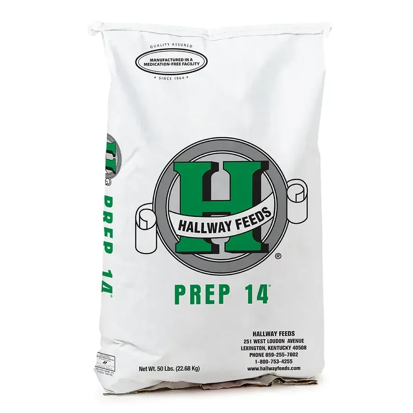 Hallway Feeds Prep 14 Horse Feed, 50 lb