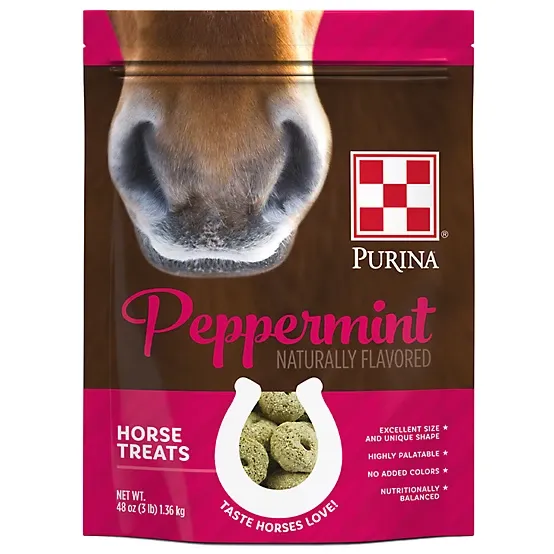 Purina Peppermint Horse Treat, 3 lb
