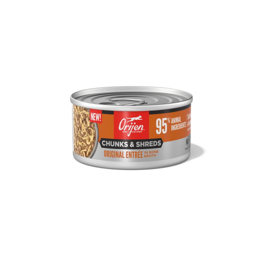 Orijen Chunks&amp; Shreds Canned Cat Food, 3 oz can