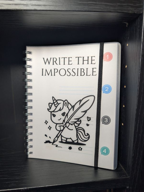 Notizbuch „Write the Impossible“