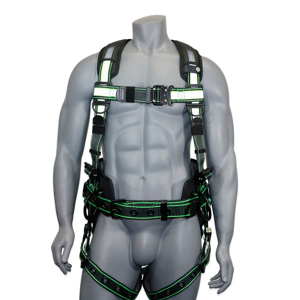 AFP AFP701 Bad Boy Reflective Full-Body Premium Safety Harness AFP AFP701 Bad Boy Reflective Full-Body Premium Safety Harness