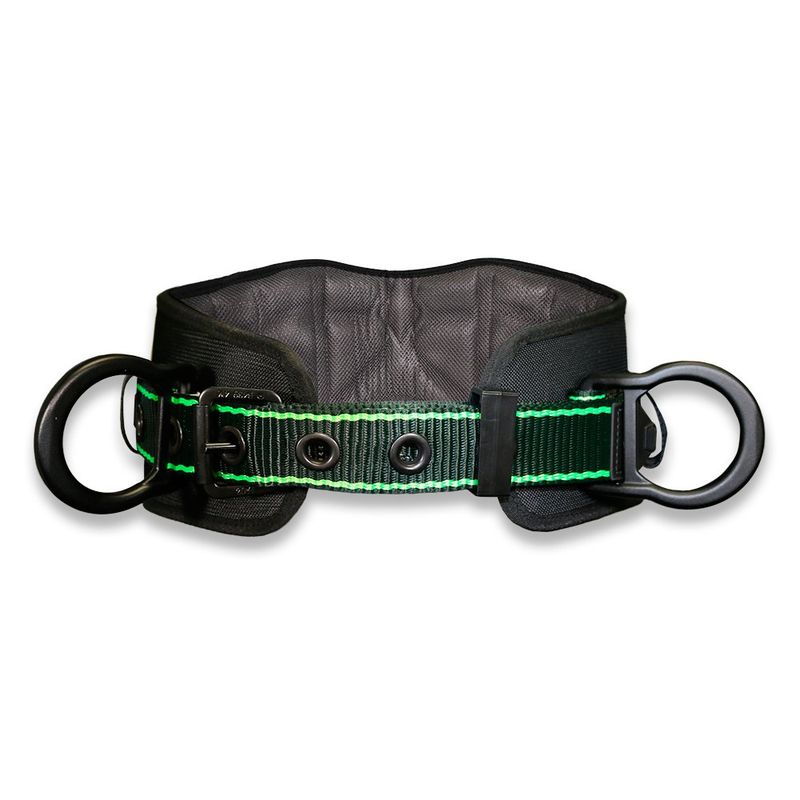 AFWB800 Heavy-Duty 2 D-Ring Waist Body Belt w/Tongue Buckle