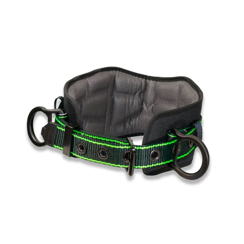 AFWB800 Heavy-Duty 2 D-Ring Waist Body Belt w/Tongue Buckle
