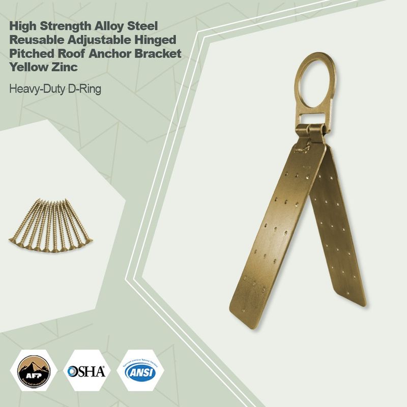 AFRA901 Roof Anchor w/ Nails (Silver)