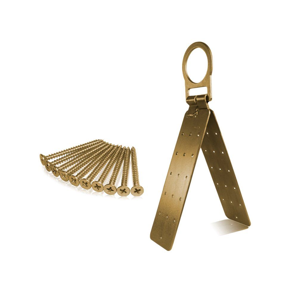 AFRA901 Roof Anchor w/ Nails (Silver)