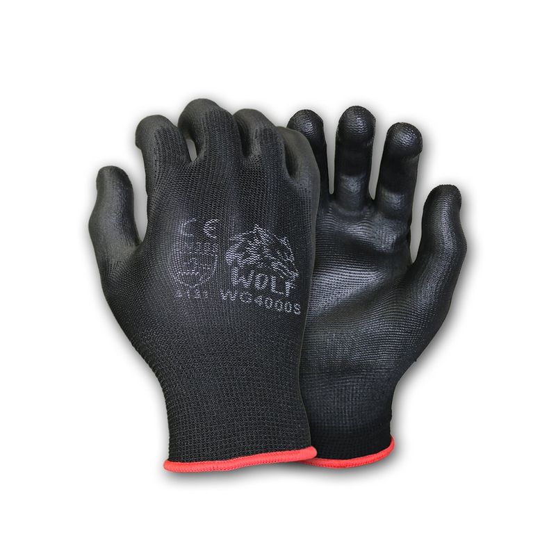 WG4000 PU Palm Coated Nylon Shell Work Gloves