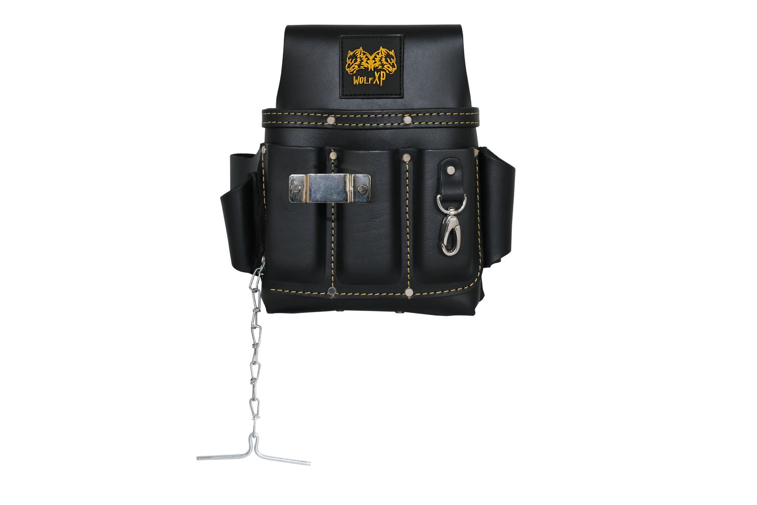 WOLF XP Electrician Tool Pouch w/Tape Holder & Tape Chain