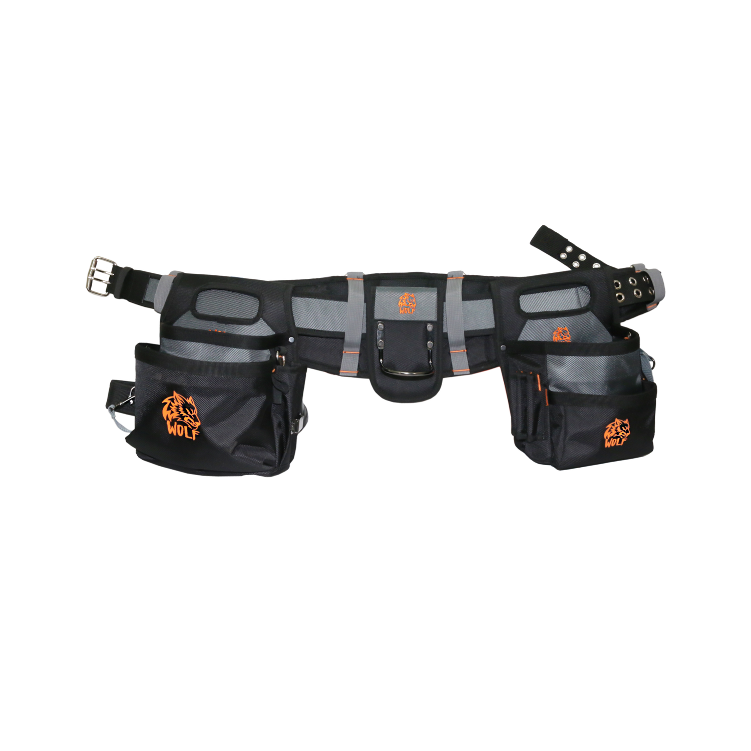 WOLF WTB300 Heavy-Duty Padded Tool Work Belt w/ Pouch Bags WOLF WTB300 Heavy-Duty Padded Tool Work Belt w/ Pouch Bags