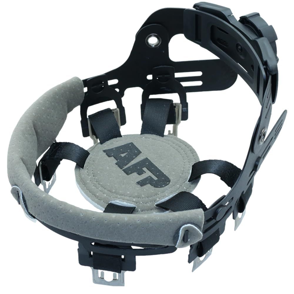 AFP HHA3385RS Full Brim Hard Hat Replacement Ratchet Suspension | 6 Point Attachment | Standard Size | Plush Foam Moisture Wicking Sweat Band |OSHA & ANSI | Compatible with AFP Hard Hats Only AFP HHA3385RS Full Brim Hard Hat Replacement Ratchet Suspension | 6 Point Attachment | Standard Size | Plush Foam Moisture Wicking Sweat Band |OSHA & ANSI | Compatible with AFP Hard Hats Only
