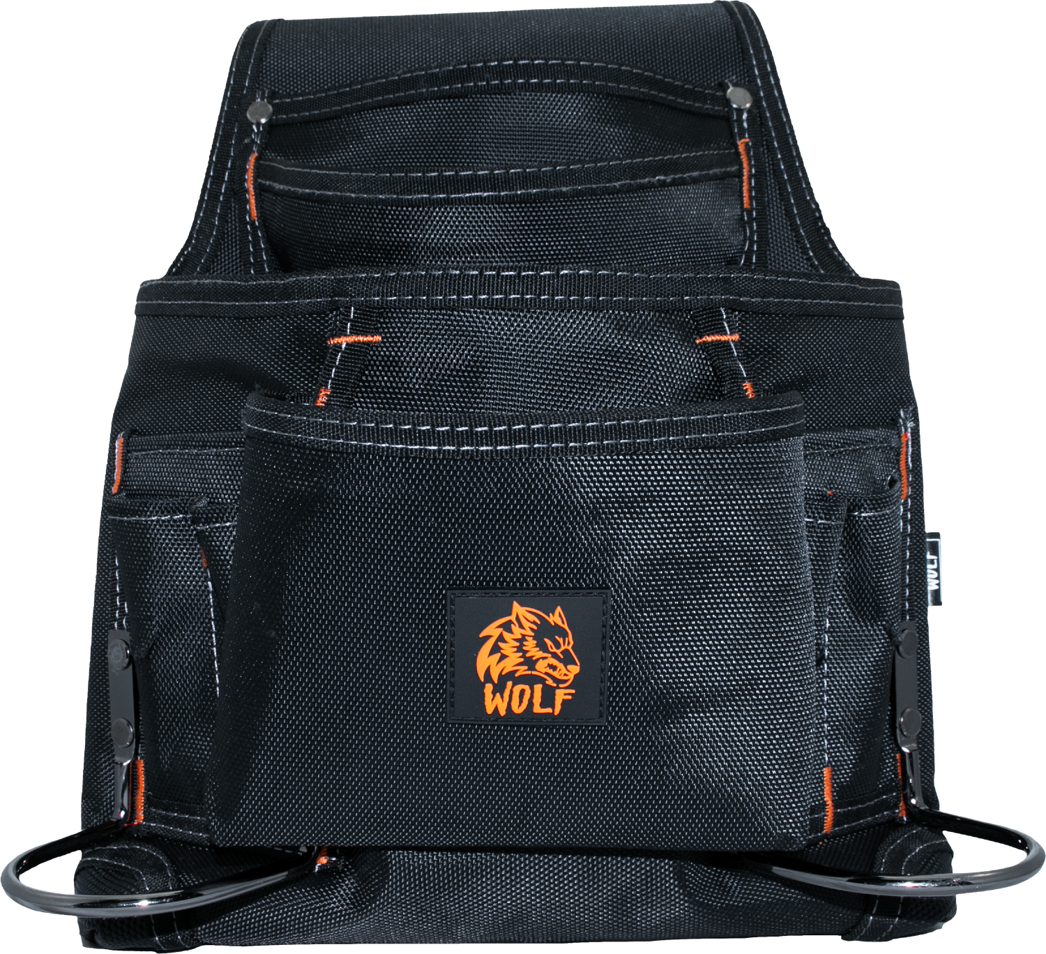 WOLF WTB3010 Carpenters Heavy-Duty Ballistic 10-Pocket Nail & Tool Bag WOLF WTB3010 Carpenters Heavy-Duty Ballistic 10-Pocket Nail & Tool Bag