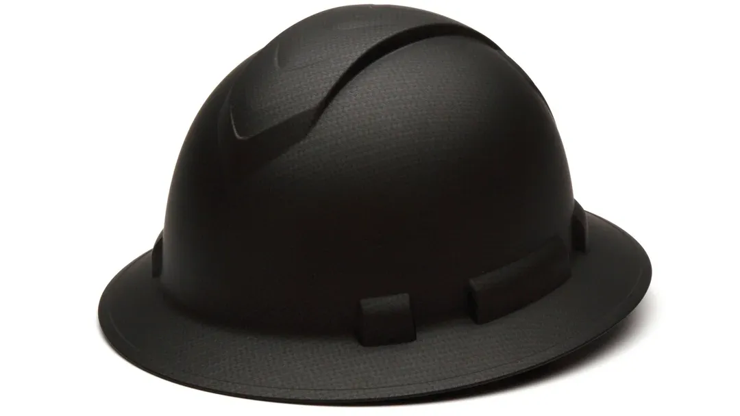Pyramex HP54117 Full Brim Ridgeline® Full Brim Hard Hat - Matte Black Graphite Pyramex HP54117 Full Brim Ridgeline® Full Brim Hard Hat - Matte Black Graphite