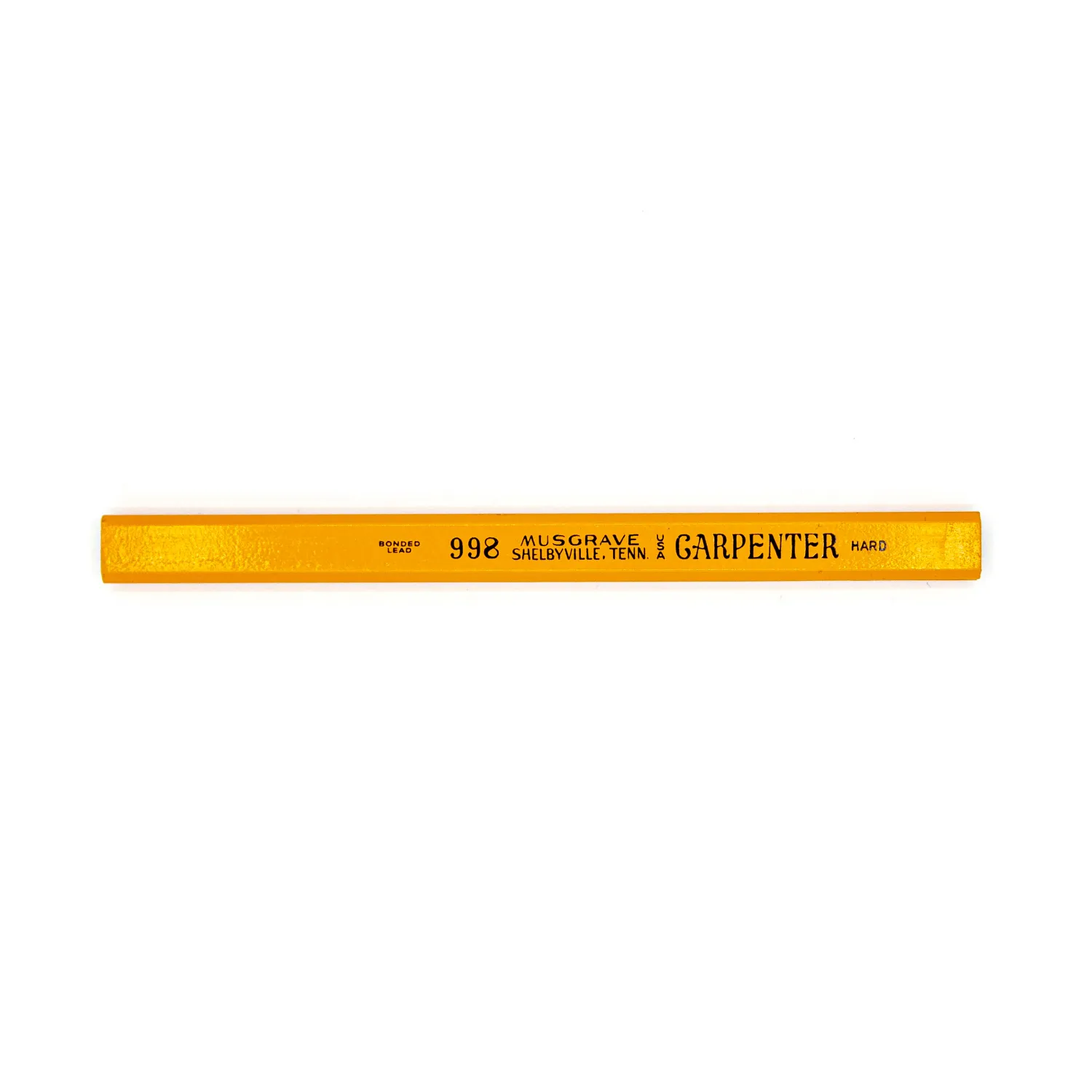 Musgrave Carpenter Pencil with Black Lead 72/bx