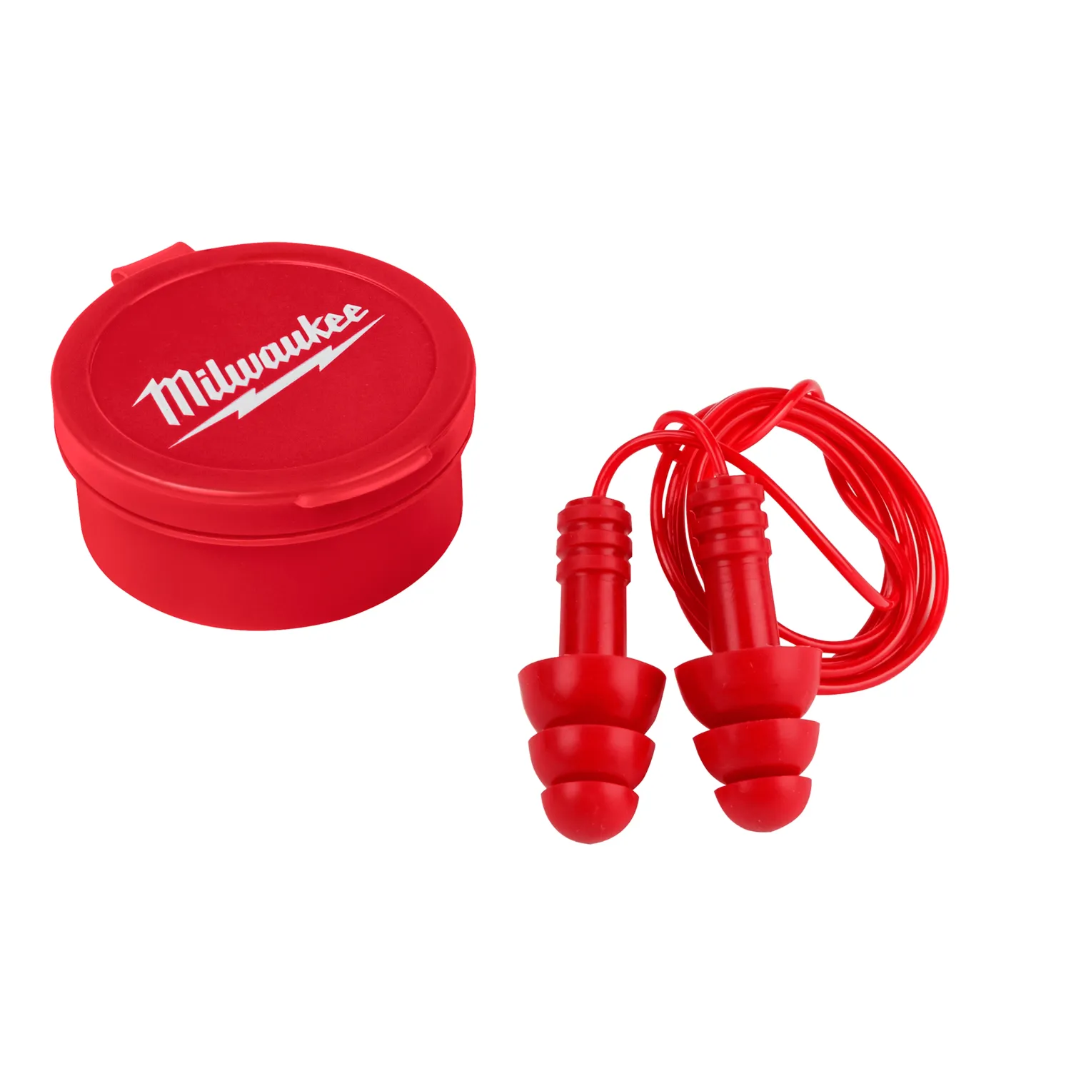 Milwaukee Reusable Corded Earplugs 3/pk Milwaukee Reusable Corded Earplugs 3/pk