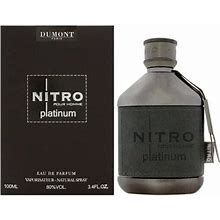 DUMONT PARIS NITRO PLATINUM, Size: 3.4 OZ, TYPES: EAU DE PARFUM