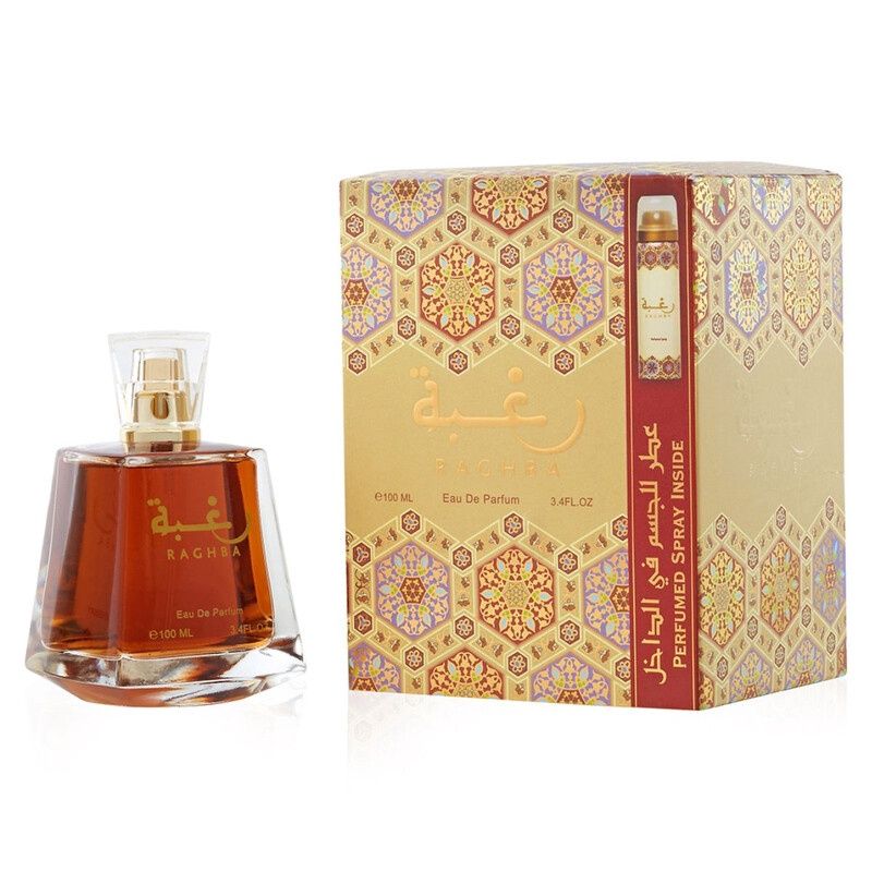 RAGHBA, Size: 3.4 OZ, TYPES: EAU DE PARFUM