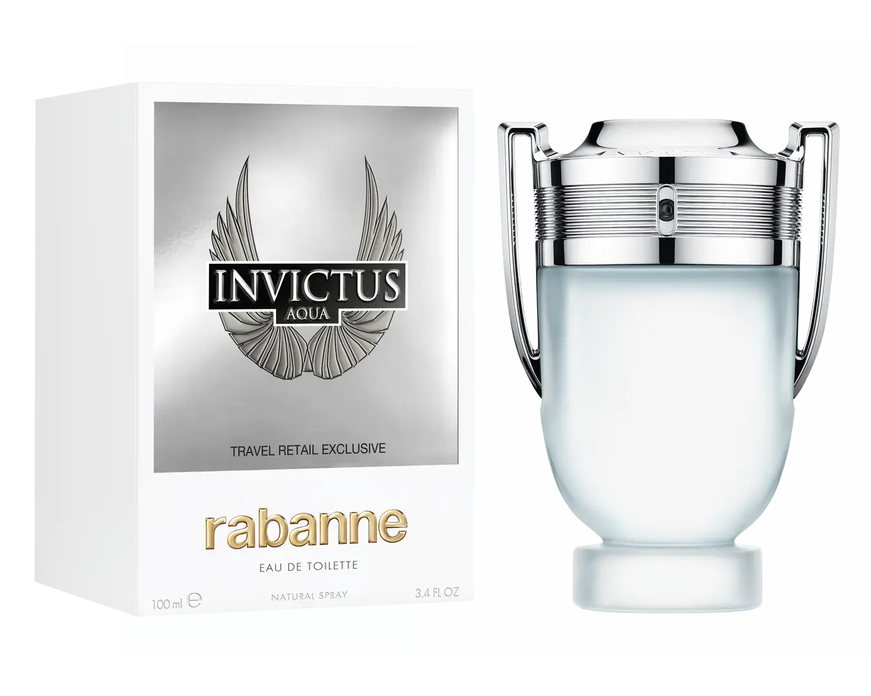 INVICTUS AQUA, Size: 3.4 OZ, TYPES: EAU DE TOILETTE