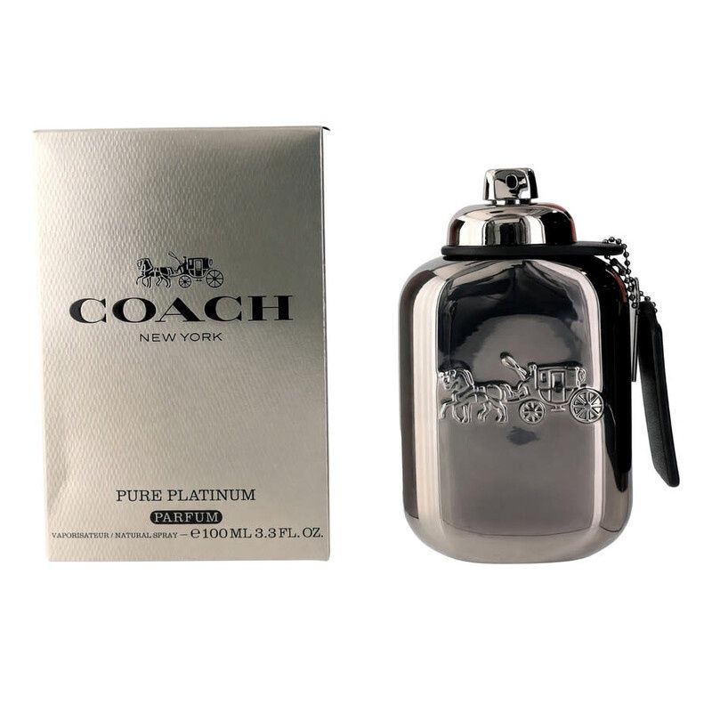 COACH PURE PLATINUM, Size: 3.3 OZ, TYPES: PARFUM