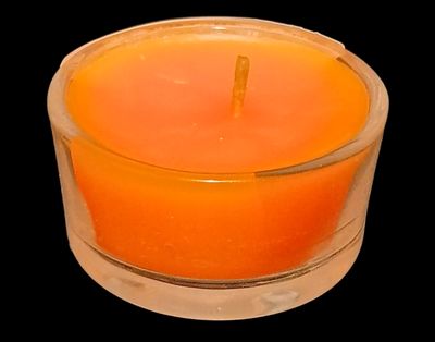 Tealight container candles