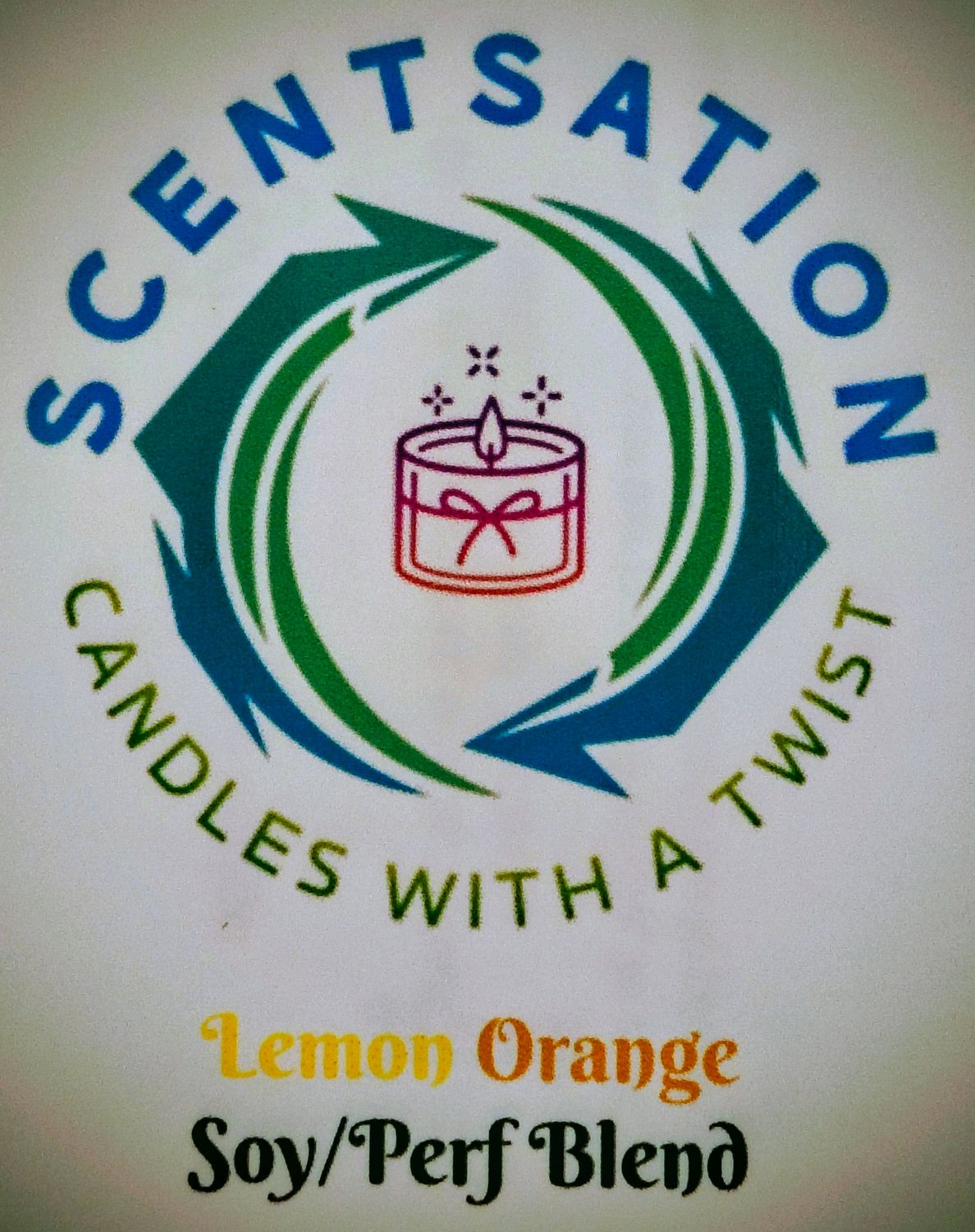 Lemon Orange Tealight