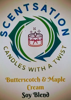 Butterscotch &amp; Maple Cream Tealight