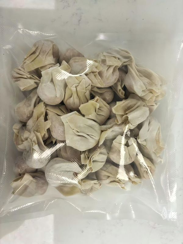 Traditional Yellow Jumbo Shrimp Wontons传统黄皮鲜虾超大云吞