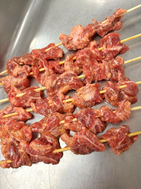 Curry Beef Skewers咖喱牛肉串