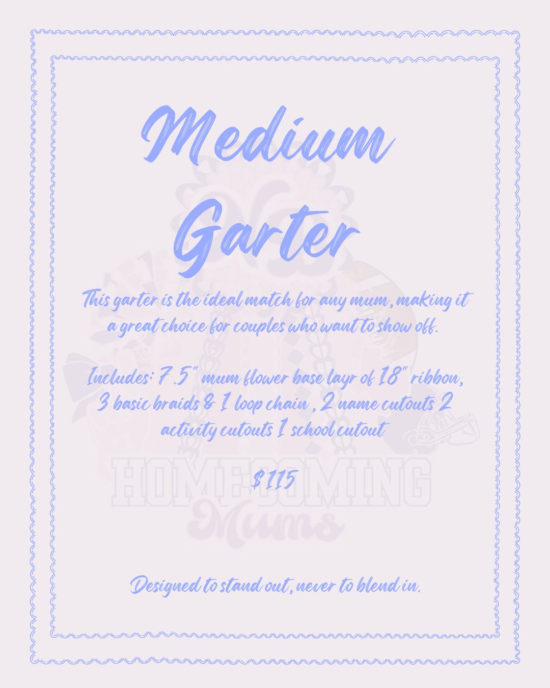 Medium Garter