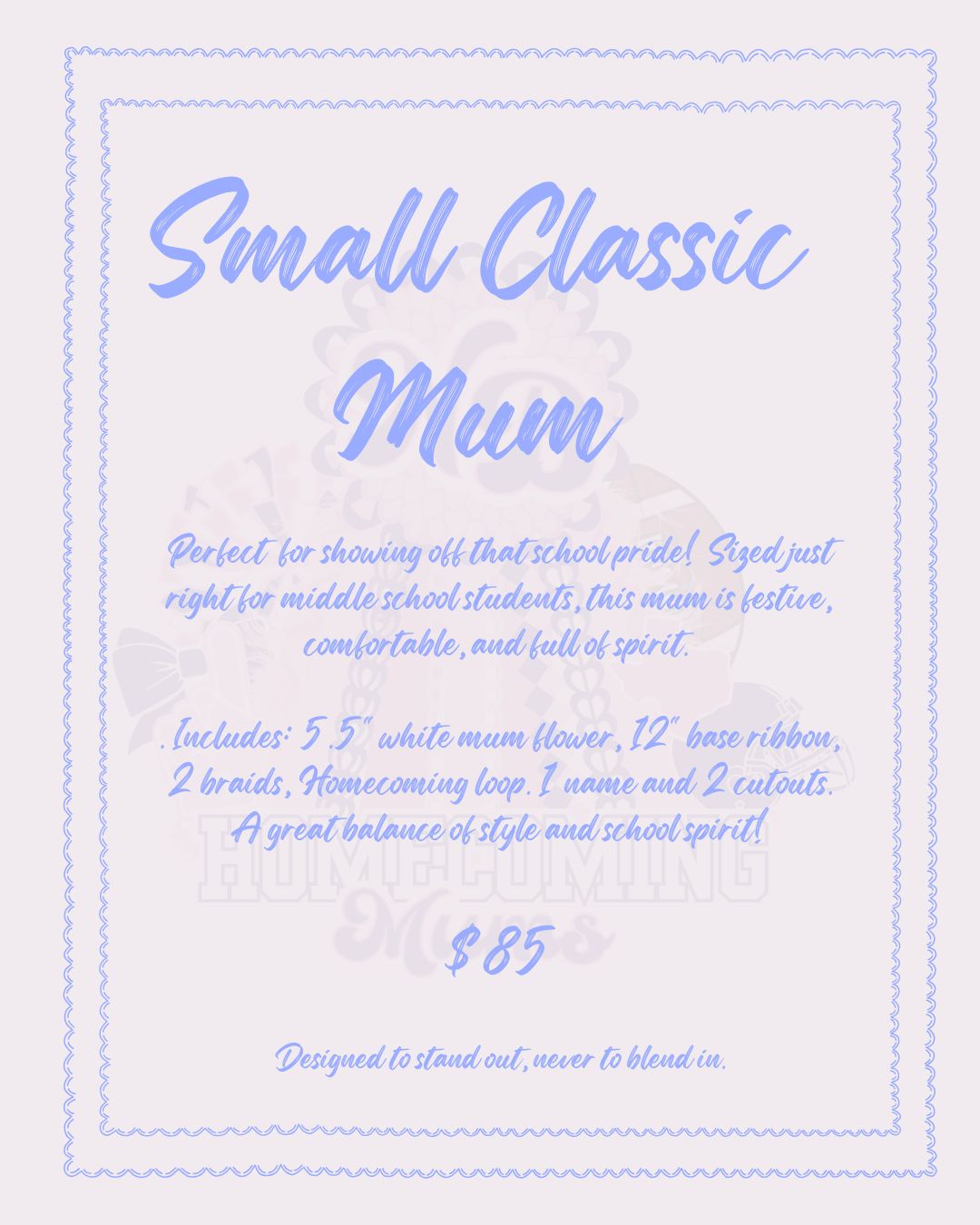 Small Classic Mum