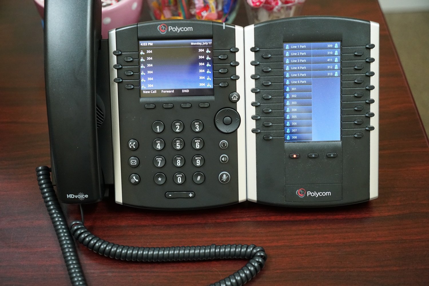 Polycom VVX 510 Deskphone 