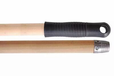 Holzstiel Buche mit Metallgewinde