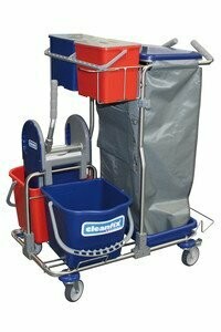 Systemwagen klein 2 x 15 l mit Presse