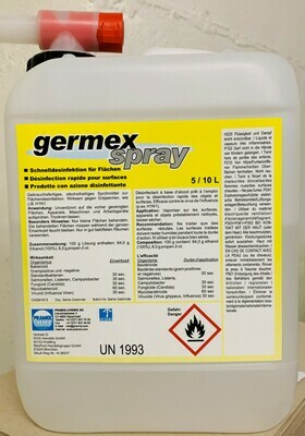 Flächendesinfektionsmittel germex spray 10 l