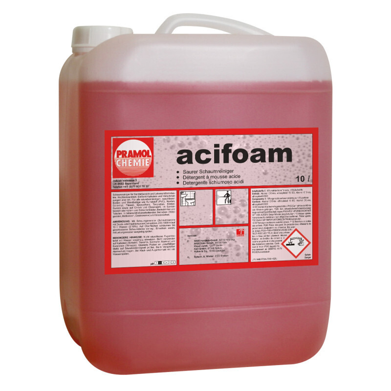 Schaumreiniger acifoam 10 l