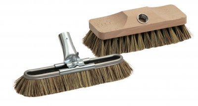 Schrubber Metall eingepresst inkl. Stiel