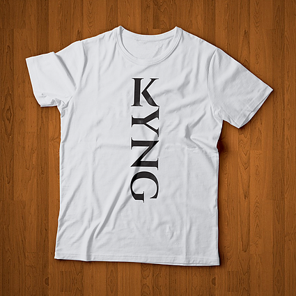 KYNG Male Black/White Tee