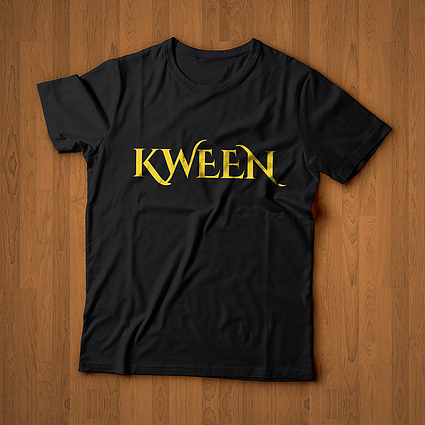 KWEEN Black/Gold Tee ROYALTY Series