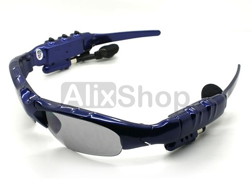 Lentes deportivos para Sol Proteccion UV Reproductor MP3 2GB (Azul)