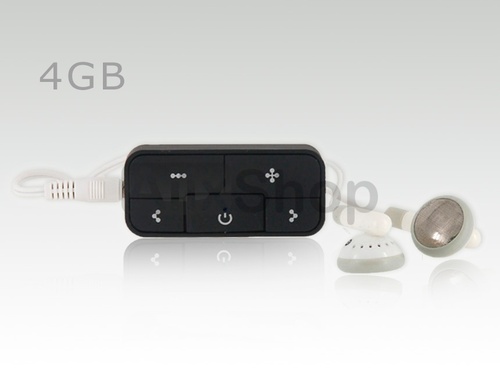 Mini Reproductor MP3 Forma Dulce de Algodon 4GB (Negro)