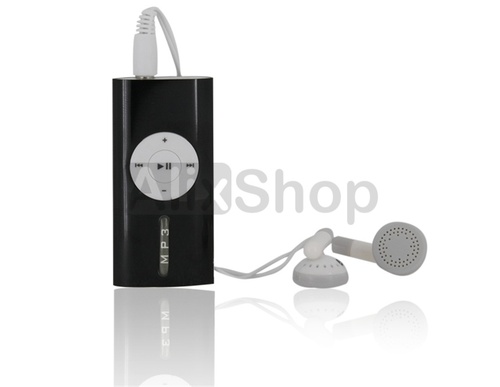 Mini Reproductor MP3 Bocina Interna con Clip (Negro)