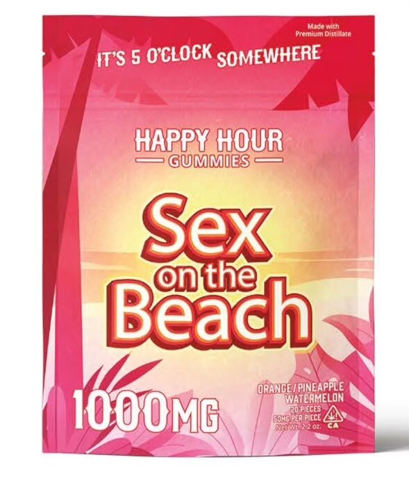 Happy Hour - Sex on the Beach 1000mg