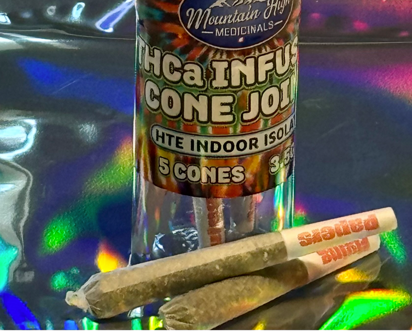 Mountain High - 97% THCa Infused 4G 5 Cone Pack