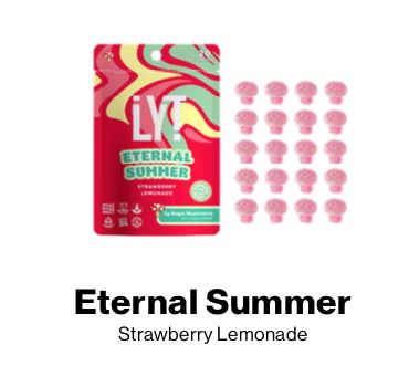 LYT Mushroom Gummies 5g Bag - Eternal Summer