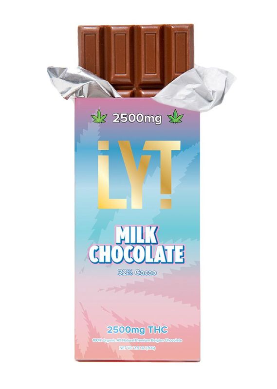 LYT - 2500mg  THC Milk Chocolate, Sativa