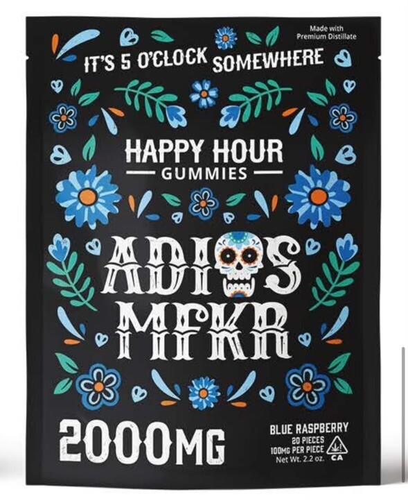 Happy Hour - Adios MFKR 2000mg