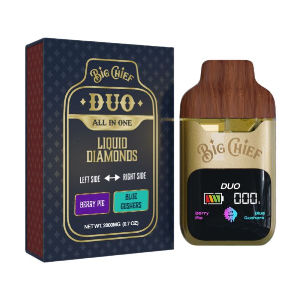 Big Chief  Duos 2g Cartridge - Indica/Indica 90.15%