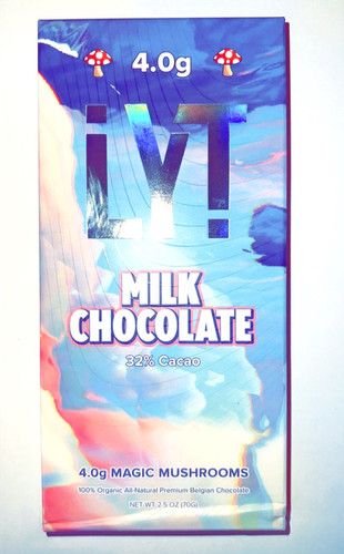 LYT 4g Magic Mushroom Milk Chocolate Bar