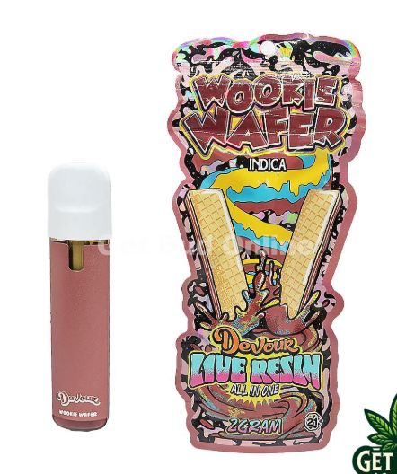 Devour 2G Live Resin Disposable - Wookie Waffer, Indica